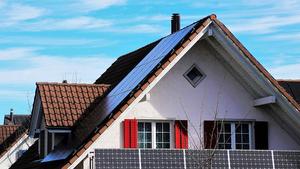 Solar Power house roof